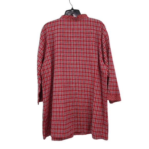 April Cornell Women's Vintage 100% Cotton Mixed Print Button Down Shirt - L - Picture 8 of 8